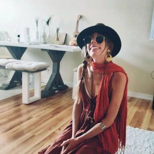 Boho Linen Dress from Nepal